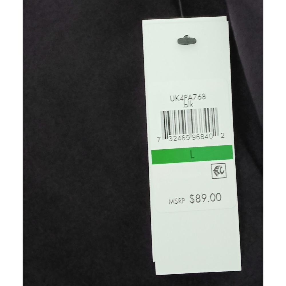 DKNY The Essex Pant Women's Size L Slim Leg Pullon Stretch Waist Ankle Black NEW - Picture 8 of 16